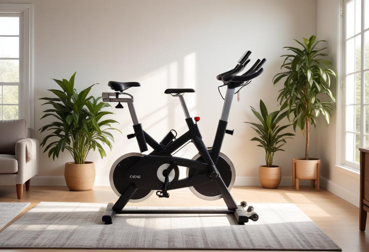 Maxfit motionscykel coop – Perfekt för din hemmaträning! illustration