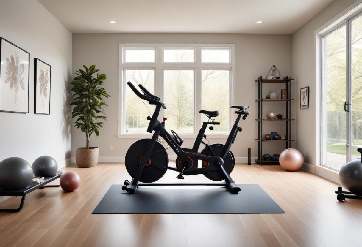 Motionscykel XXL – Din perfekta träningskompis hemma! illustration